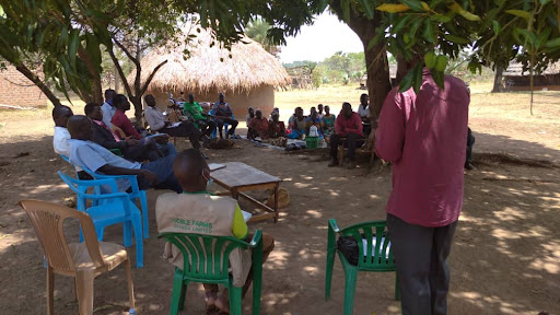Community Participatroy mapping in Gulu district